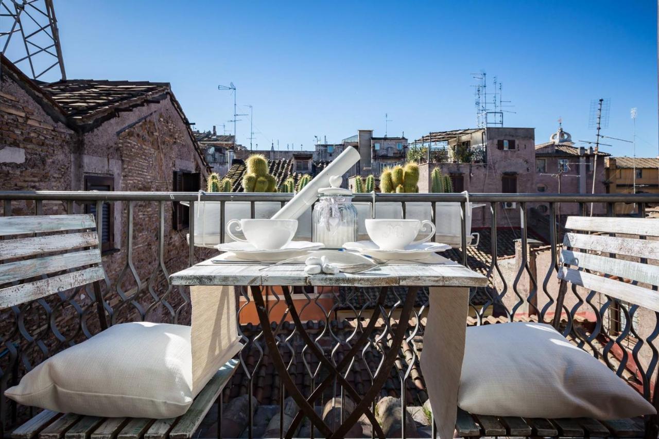 Bbhomerome - Campo Dei Fiori Balcony View Penthouse Dış mekan fotoğraf